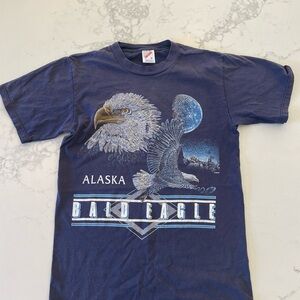 Vintage Alaska Eagle tee shirt